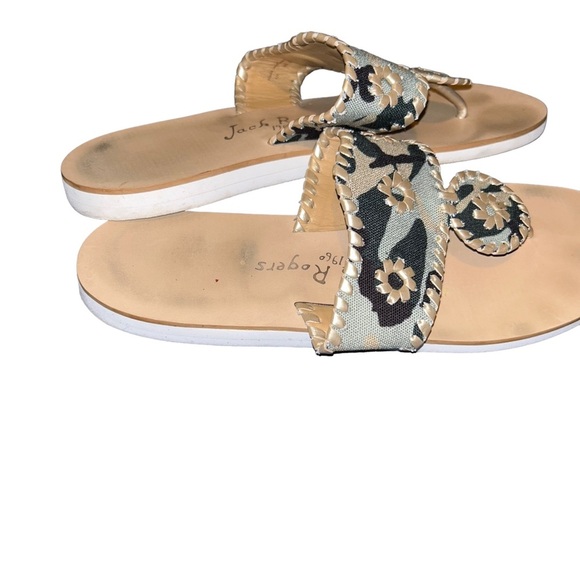 Jack Rogers captiva Camo thong sandals size 9 - Picture 1 of 3